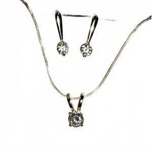 // Sheek Necklace and Earrings Set